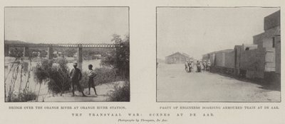 La guerra de Transvaal, escenas en De Aar de English Photographer