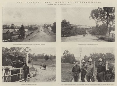 La guerra de Transvaal, escenas en Pietermaritzburg de English Photographer