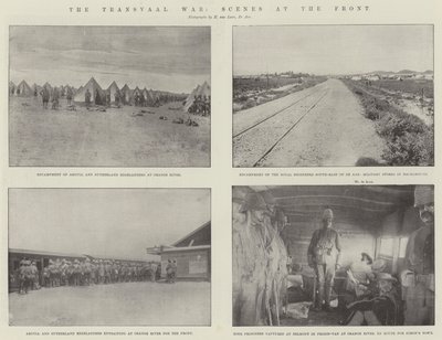La guerra de Transvaal, escenas en el frente de English Photographer