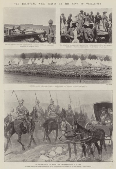 La Guerra del Transvaal, Escenas en el Lugar de las Operaciones de English Photographer