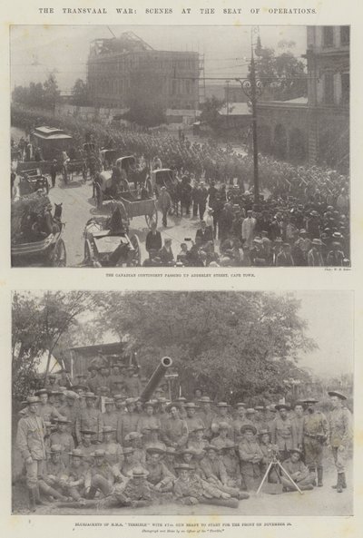 La guerra de Transvaal, escenas en el lugar de las operaciones de English Photographer
