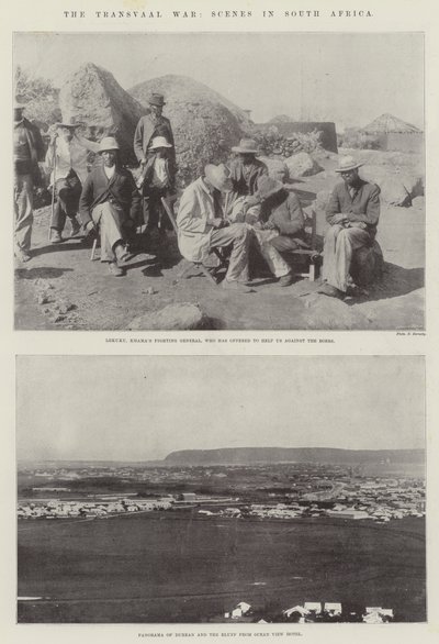 La guerra del Transvaal, escenas en Sudáfrica de English Photographer
