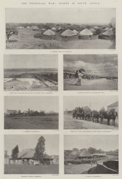 La Guerra del Transvaal, Escenas en Sudáfrica de English Photographer
