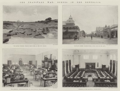La guerra del Transvaal, escenas en las repúblicas de English Photographer