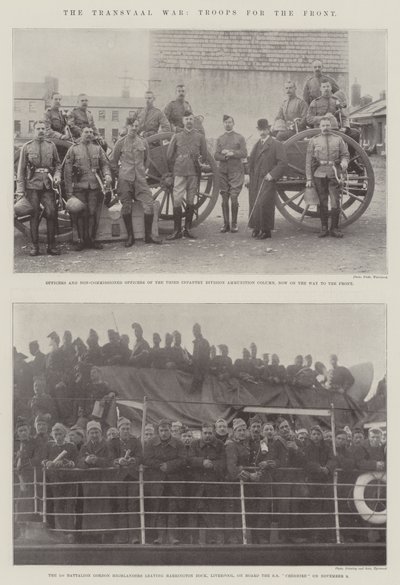 La Guerra del Transvaal, Tropas para el Frente de English Photographer