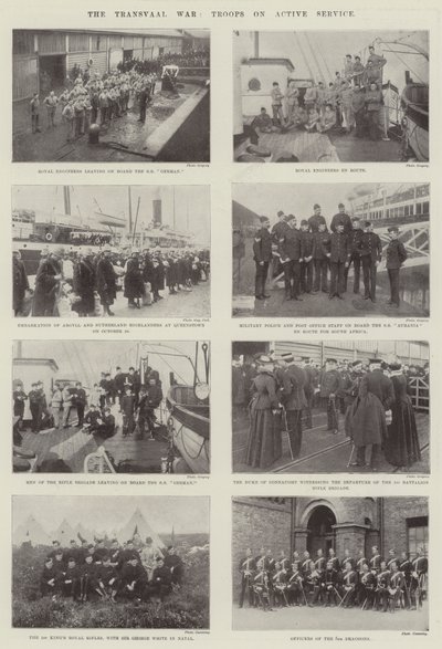 La Guerra del Transvaal, Tropas en Servicio Activo de English Photographer