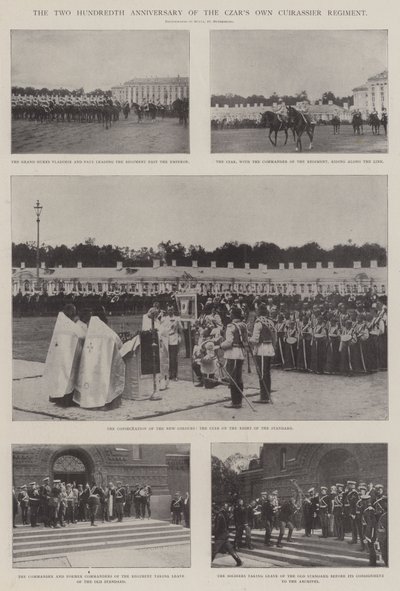 El doscientos aniversario del regimiento de coraceros del Zar de English Photographer