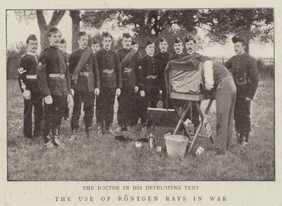 El uso de rayos Röntgen en la guerra de English Photographer