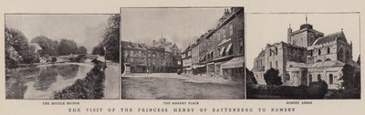 La visita de la princesa Henry de Battenberg a Romsey de English Photographer