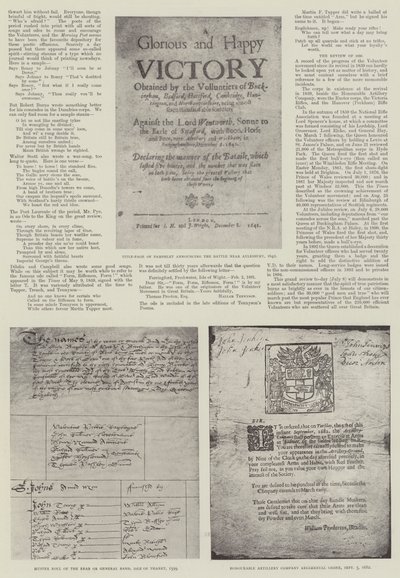 El Centenario del Voluntario, 1799-1899 de English Photographer