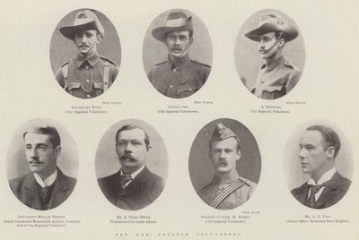 La guerra, voluntarios notables de English Photographer