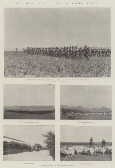 La guerra, con la fuerza de Lord Methuen de English Photographer