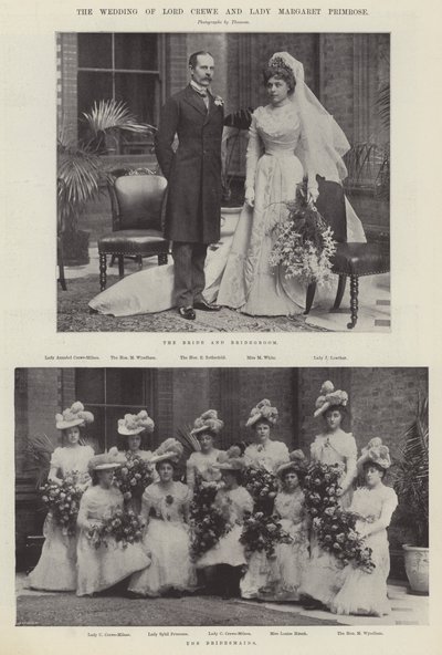 La boda de Lord Crewe y Lady Margaret Primrose de English Photographer