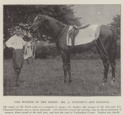 El ganador del Derby, el Ard Patrick de Mr. J Gubbins de English Photographer