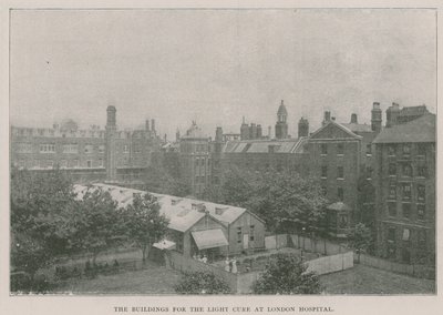 Edificios para la cura de luz en el Hospital de Londres de English Photographer