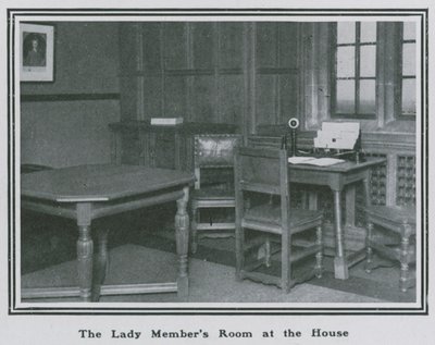 La sala de las damas en la Cámara de los Comunes de English Photographer