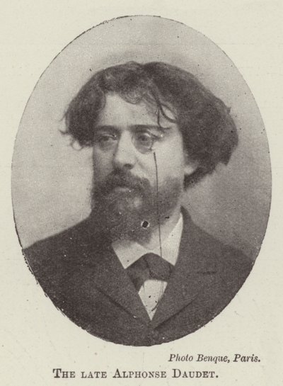 El difunto Alphonse Daudet de English Photographer