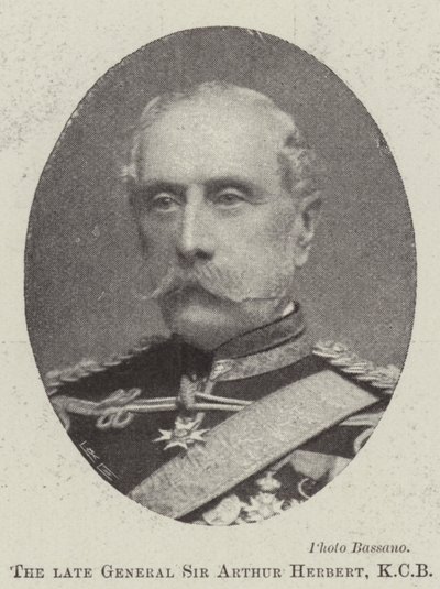 El difunto General Sir Arthur Herbert, KCB de English Photographer
