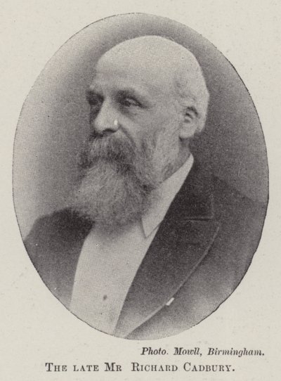El difunto Sr. Richard Cadbury de English Photographer