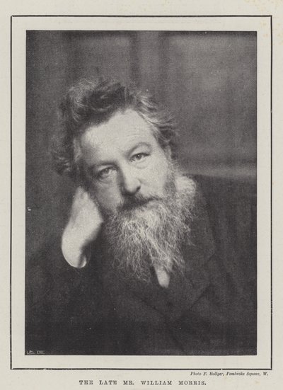 El difunto Sr. William Morris de English Photographer