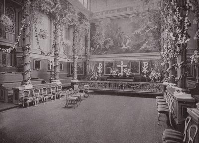 Capilla Privada de la Difunta Reina Victoria, Palacio de Buckingham de English Photographer