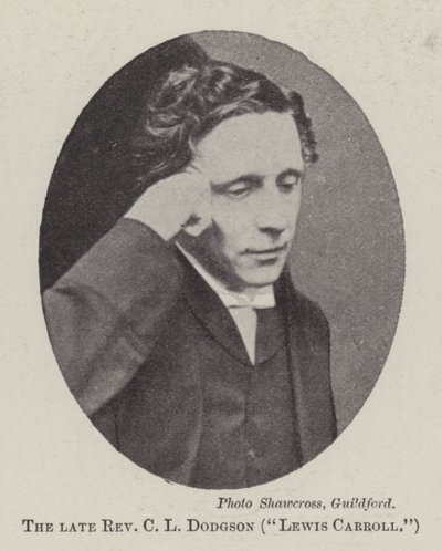 El difunto Reverendo C. L. Dodgson, Lewis Carroll de English Photographer