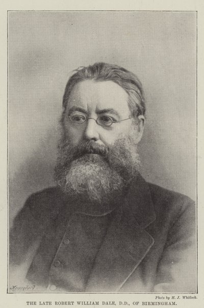 El fallecido Robert William Dale, DD, de Birmingham de English Photographer