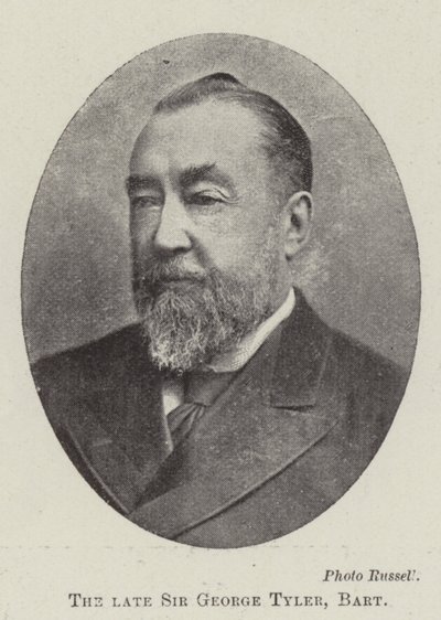 El difunto Sir George Tyler; Baronet de English Photographer