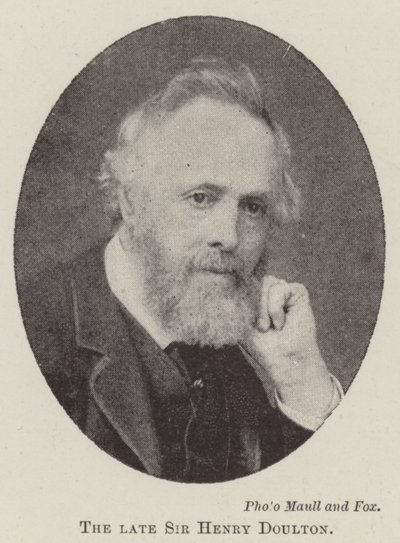 El difunto Sir Henry Doulton de English Photographer