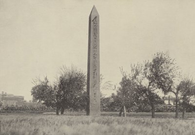 El obelisco de Heliópolis donde Moisés fue educado de English Photographer