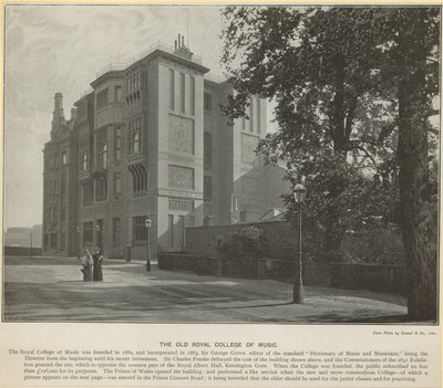 El antiguo Royal College of Music de English Photographer