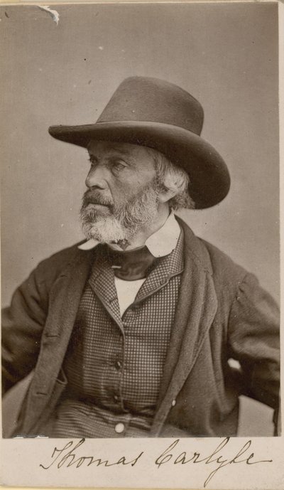 Thomas Carlyle de English Photographer