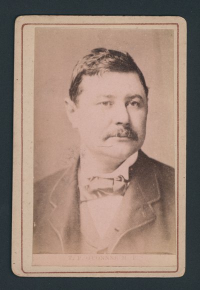Thomas OConnor, nacionalista irlandés, tarjeta de visita de English Photographer
