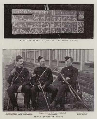 Tres campeones de Bisley de English Photographer