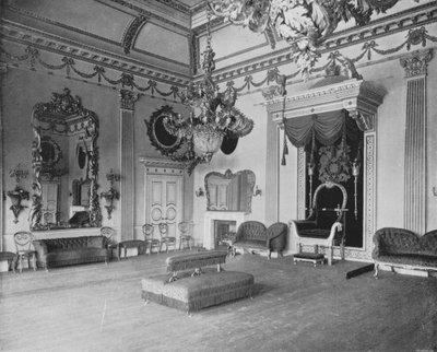 Sala del Trono en el Castillo de Dublín de English Photographer