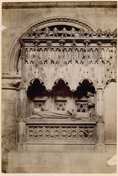Tumba de Prior Rayhere, Iglesia de San Bartolomé el Grande, Smithfield de English Photographer