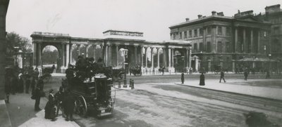 Arco Triunfal, Hyde Park Corner, Londres de English Photographer