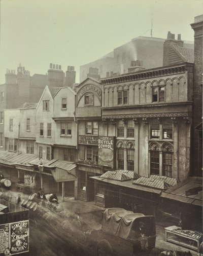Turks Head, Aldgate, Londres, 1883 de English Photographer