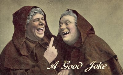 Dos monjes, una buena broma de English Photographer