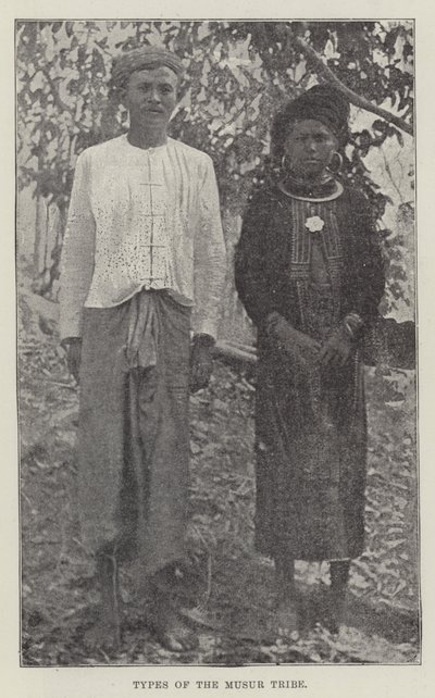 Tipos de la Tribu Musur de English Photographer