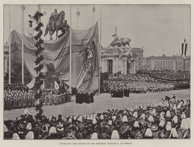 Inauguración de la Estatua del Emperador Guillermo I en Berlín de English Photographer