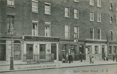 Upper Baker Street, Londres de English Photographer