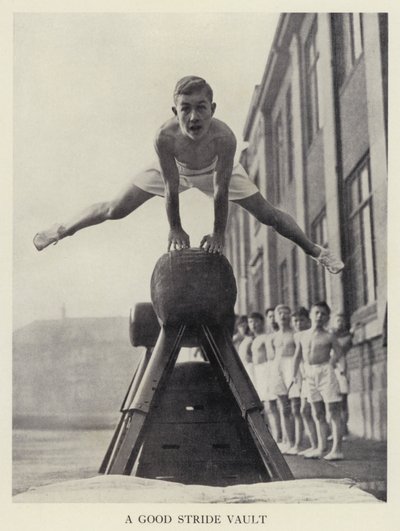 Salto: Un buen salto de zancada de English Photographer