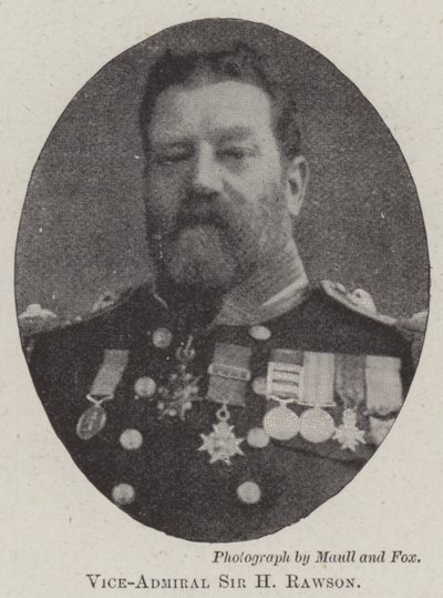 Vicealmirante Sir H. Rawson de English Photographer