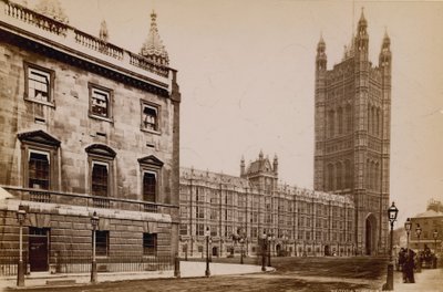 Torre Victoria de las Casas del Parlamento de English Photographer