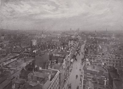 Vista desde la Iglesia de Bow, mirando al Este de English Photographer
