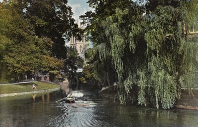 Vista en los Backs, desde el Puente de Trinity de English Photographer