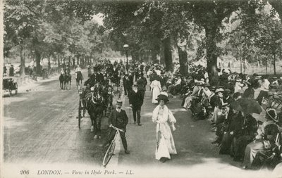 Vista de Hyde Park de English Photographer