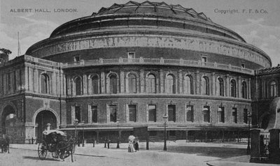 Vista del Albert Hall, c.1900 de English Photographer