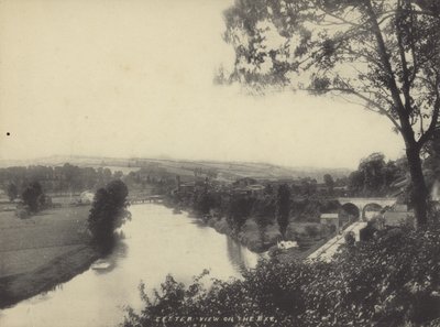 Vista del río Exe, Exeter, Devon de English Photographer